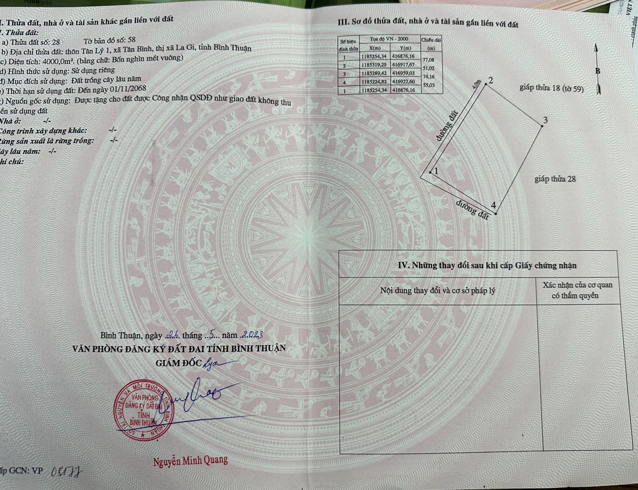 đất thị xã lagi