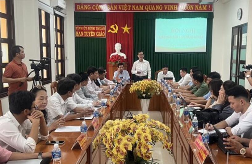 Cuộc họp triển khai dự án Bình Thuận 2024
